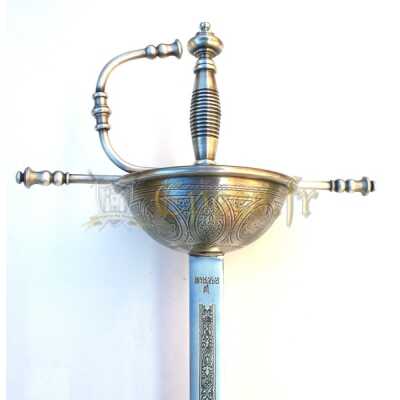 rapière acier de duel