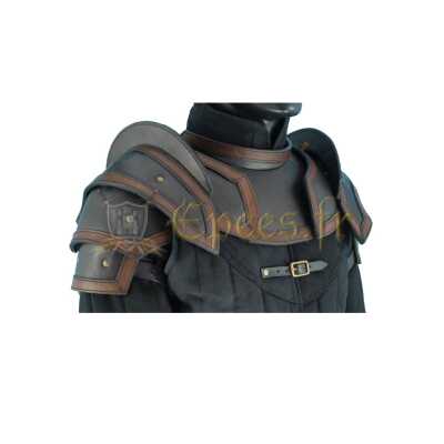 Armure protéction du corps supérieur cuir