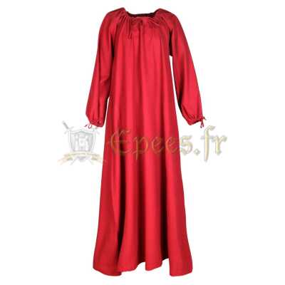 Robe médiévale 100% coton