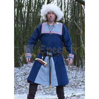 Tunique viking 100% coton brodée