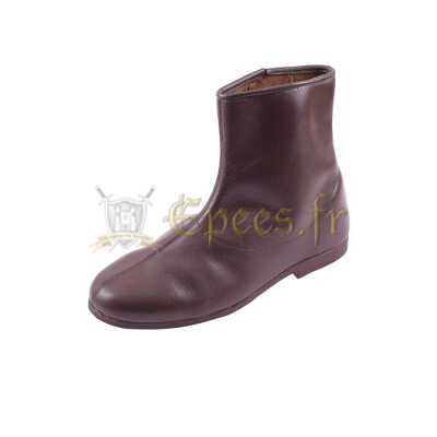 Bottes en cuir 13ème siècle