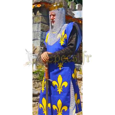 Tabard Royal aux fleurs de lys une exclusivité