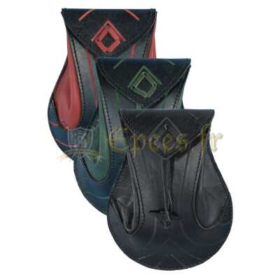 Bourse en cuir 20cmx16cm