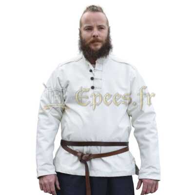 Chemise en toile de coton épaisse et robuste