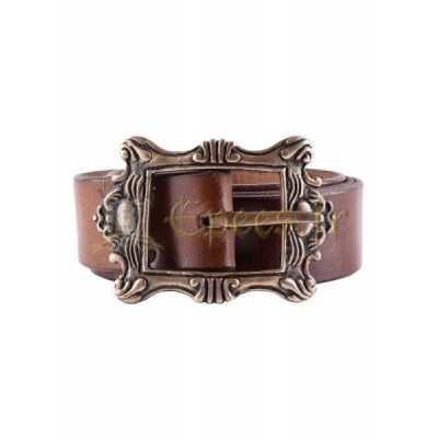 ceinture boucle en laiton 148 cm